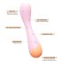 Vush Peachy G-Spot - vibrator za G-tačku na punjenje (pink)
