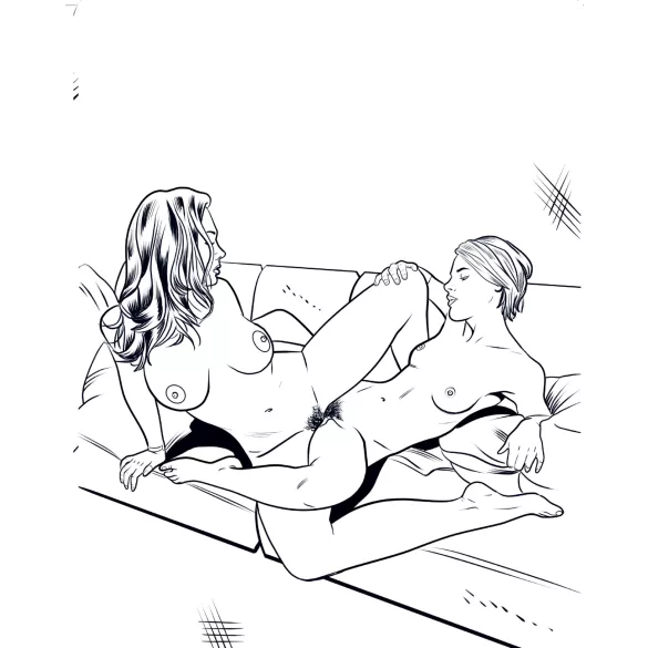 WoodRocket - Lezbejski porno seksi bojanka za odrasle