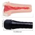 Tracy's Dog 3D Stroker - realistična vagina u futroli (crno-prirodna)